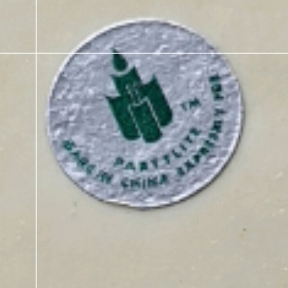 Partylite Black and Cream Feather Native American Pattern Light Candle Holder - Picture 5 of 10